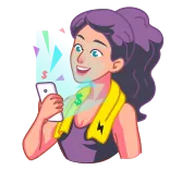 StepN(Ccc.io) whatsapp stickers
