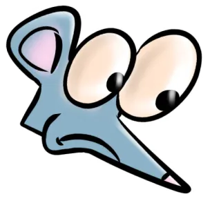 😳 chuột, phim hoạt hình, động vật, hình minh họa telegram sticker