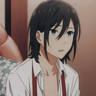 🖤 动漫, 漫画, 角色, 男孩, 男性, 艺术, 插画 telegram sticker
