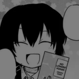🕷️ Osamu Dazai No Longer Human NO LONGER HUMAN
OSAMU DAZAI Anime, Manga, Książka, Postać, Osamu Dazai, Zatracenie, Literatura whatsapp sticker