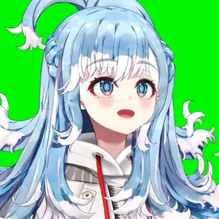 💧 Kobo Kanaeru 动漫, 女孩, 虚拟主播, Kobo, Kanaeru, 偶像 telegram sticker