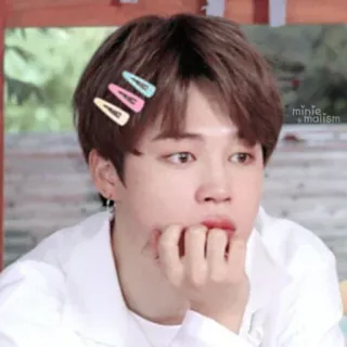 🌷 Park Jimin kpop, jimin, lindo, persona, cantante whatsapp sticker