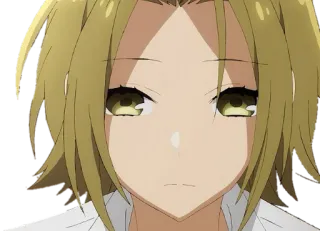 😒 anime, carino, ritratto, Horimiya telegram sticker
