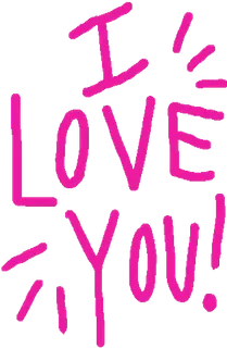 💝 I LOVE YOU! amor, corazón, rosa, afecto, romántico, saludo telegram sticker