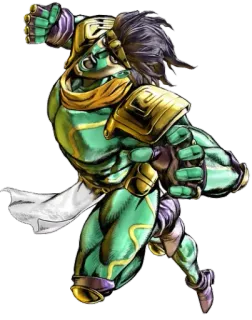 😤 Star Platinum JoJo's Bizarre Adventure Аниме, Джоджо, Стенд, Стар Платинум, Бои telegram sticker