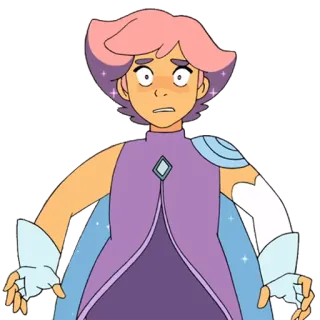 😲 Glimmer She-Ra and the Princesses of Power glimmer, she-ra, cartoon, netflix, princess, concerned telegram sticker