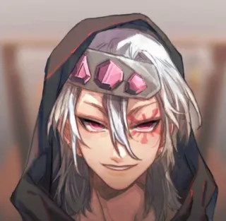 ✨ Tengen Uzui Demon Slayer Anime, Demon Slayer, Tengen Uzui, Personnage, Fantaisie whatsapp sticker