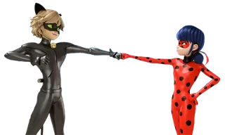 👊 Ladybug Miraculous: Tales of Ladybug & Cat Noir Miraculous Ladybug, Chat Noir, Ladybug, Dessin animé, Personnages telegram sticker
