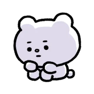 💨 漫画, 可愛い, クマ, 動物, キャラクター telegram sticker