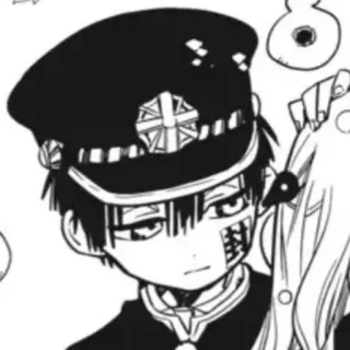 🥢 Hanako Toilet-bound Hanako-kun anime, manga, hanako, toilet-bound hanako-kun, spirit, supernatural, cute, ghost telegram sticker