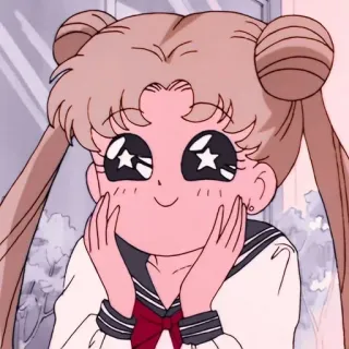 😍 Sailor Moon anime, cartoon, kawaii, manga, sailor moon, cute, usagi tsukino telegram sticker