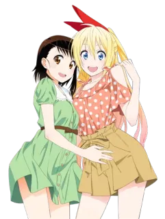 💛 애니메이션, 만화, 캐릭터, 우정 telegram sticker