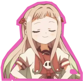 😍 Nene Yashiro Toilet-bound Hanako-kun anime, manga, cute, girl, nene yashiro, toilet-bound hanako-kun whatsapp sticker