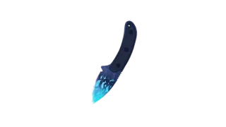 🌟 ナイフ, 武器, 鋭い, 火, 青 telegram sticker