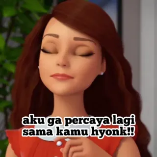 💗 aku ga percaya lagi sama kamu hyonk!! telegram sticker