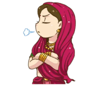 Vrindavan Vaasi • @HinduStickers telegram stickers