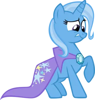 😰 Pony, Cartoon, Anime, Sterne, Magie, Süß, Tier telegram sticker