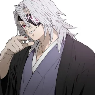 🪄 Tengen Uzui Demon Slayer Anime, Demon Slayer, Tengen Uzui, Personnage, Divertissement whatsapp sticker