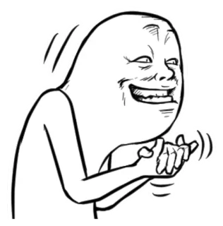 😏 มีม, ตลก, อารมณ์, ปฏิกิริยา, ปรบมือ, เสียงปรบมือ telegram sticker