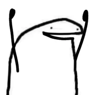 🌟 stick figure, character, funny, meme, drawing whatsapp sticker