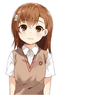 ✔ Аниме, Персонаж, Девушка, Мультфильм, Иллюстрация telegram sticker