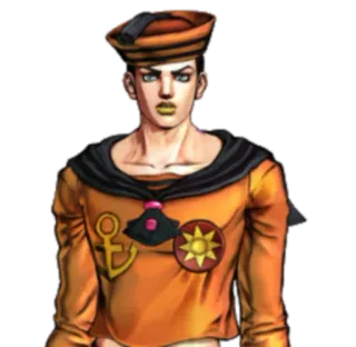 😟 Josuke Higashikata JoJo's Bizarre Adventure Аниме, Манга, JoJo's Bizarre Adventure, Джоске Хигашиката telegram sticker