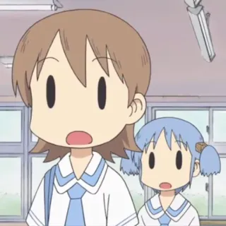 😦 Anime, Cartoni animati, Personaggi, Divise scolastiche telegram sticker