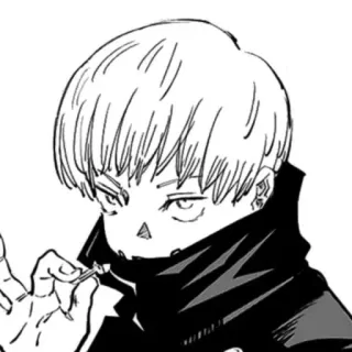 🍣 Kokichi Muta Jujutsu Kaisen Anime, Manga, Personaggio, Jujutsu Kaisen, Kokichi Muta, Mechamaru telegram sticker