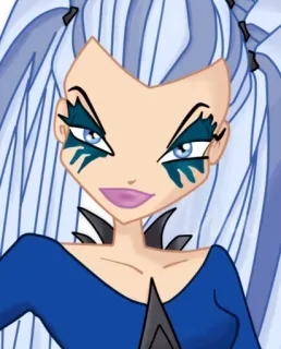 😡 Icy Winx Club Desenho animado, Vilão, Winx, Icy, Bruxa, Animação telegram sticker