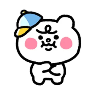 💨 かわいい, 漫画, キャラクター, クマ, ステッカー telegram sticker
