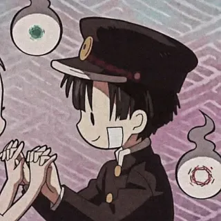 🏮 Hanako-kun Toilet-bound Hanako-kun Anime, Manga, Lindo, Fantasma, Escuela, Sobrenatural telegram sticker