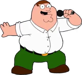 😃 Peter Griffin Family Guy 卡通, 搞笑, 喜剧, 动画 telegram sticker