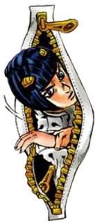 😐 Bruno Bucciarati JoJo's Bizarre Adventure Anime, Manga, Personnage, Jojo, BrunoBucciarati, Fermeture Éclair whatsapp sticker