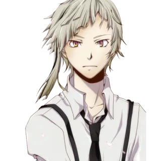 🙁 Atsushi Nakajima Bungou Stray Dogs Anime, Manga, Charakter, Atsushi Nakajima, Bungo Stray Dogs telegram sticker