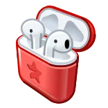 🎁 airpods, écouteurs, technologie, électronique, appareil, musique whatsapp sticker