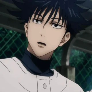 ♠️ Megumi Fushiguro Jujutsu Kaisen Anime, Manga, Student, Zauberer, Megumi telegram sticker