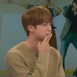 🐹 Jin Jin, BTS, Sänger, K-Pop, Promi, männlich telegram sticker
