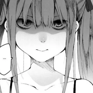 💫 ... Anime, Manga, Dziewczyna, Wyraz twarzy, Portret telegram sticker