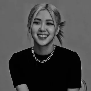 🌹 Rosé Rosé, cantante, Blackpink, K-pop, celebridad, ídolo, cantante coreana whatsapp sticker