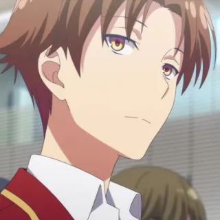 😒 Ayanokoji Kiyotaka Classroom of the Elite Anime, Classroom of the Elite, Ayanokoji Kiyotaka, Sticker Anime, Masculino, Sticker de Personagem telegram sticker