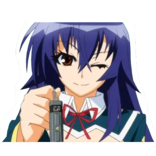 Medaka Box Stickers whatsapp stickers