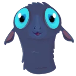 😘 carino, creatura, mostro, cartone animato, divertente, bizzarro telegram sticker