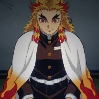 🔥 Rengoku Kyoujurou Demon Slayer Anime, Rengoku, Demon Slayer, Feuer, Kyojuro whatsapp sticker