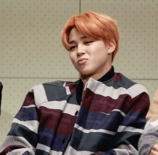 ✨ Jimin K-pop, Idol, BTS, Jimin, Korea, Penyanyi whatsapp sticker