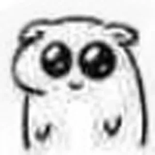 😀 lucu, binatang, kawaii, hamster, kartun telegram sticker