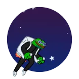 🚀 Pepe the Frog ếch, pepe, ngôi sao, áo vest whatsapp sticker