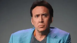 🥃 Nicolas Cage actor, celebrity, portrait, man telegram sticker