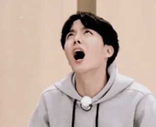 😠 J-Hope K-Pop, J-Hope, Sänger, Person, Mann, Entertainer whatsapp sticker