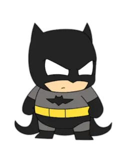 😒 Batman Batman, superhero, comic book, cartoon, DC Comics telegram sticker
