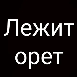 🙁 Лежит
орет telegram sticker